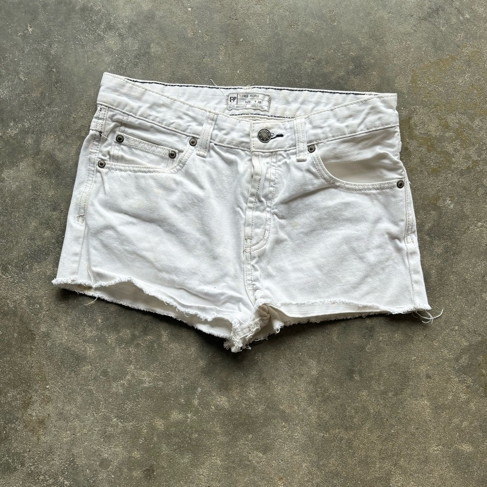 Free People Jean Shorts